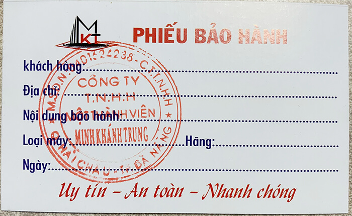 bao hanh thong cong